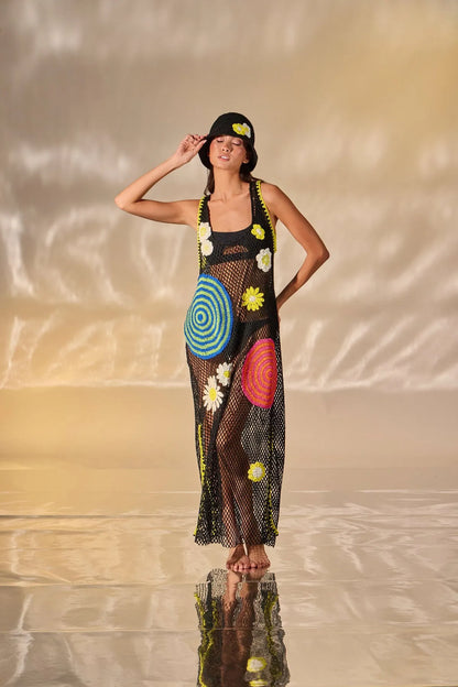 “BLOOM” COVER UP-Beach Cover Ups-STEFFY- Pointure.AE