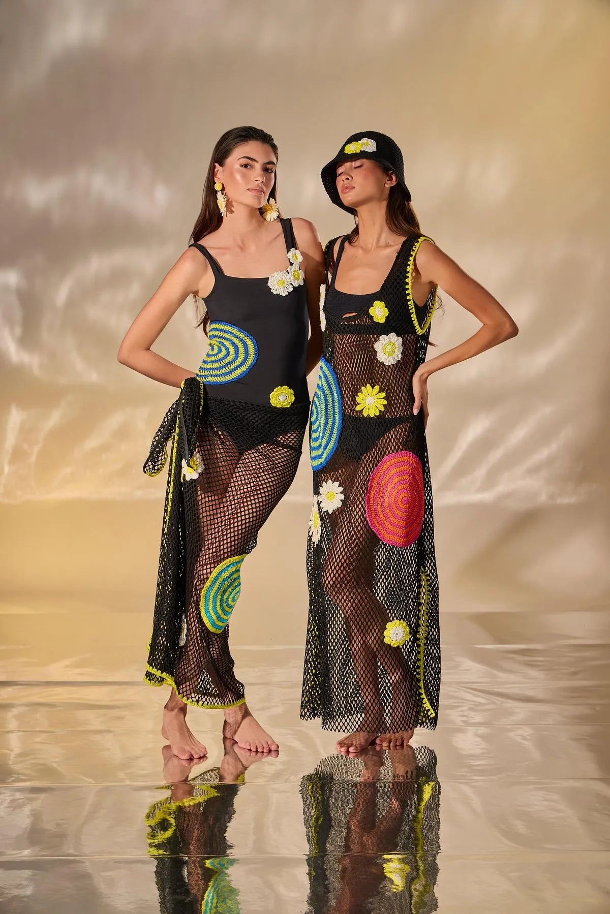 “BLOOM” PAREO-Beach Pareos-STEFFY- Pointure.AE