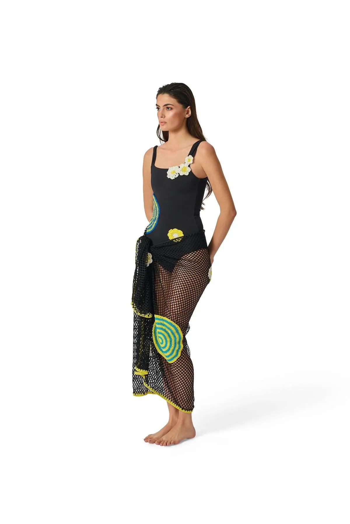 “BLOOM” PAREO-Beach Pareos-STEFFY- Pointure.AE