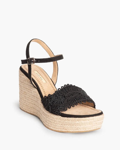 BRAIDED DETAIL SANDAL-Espadrilles-CORINA- Pointure.AE