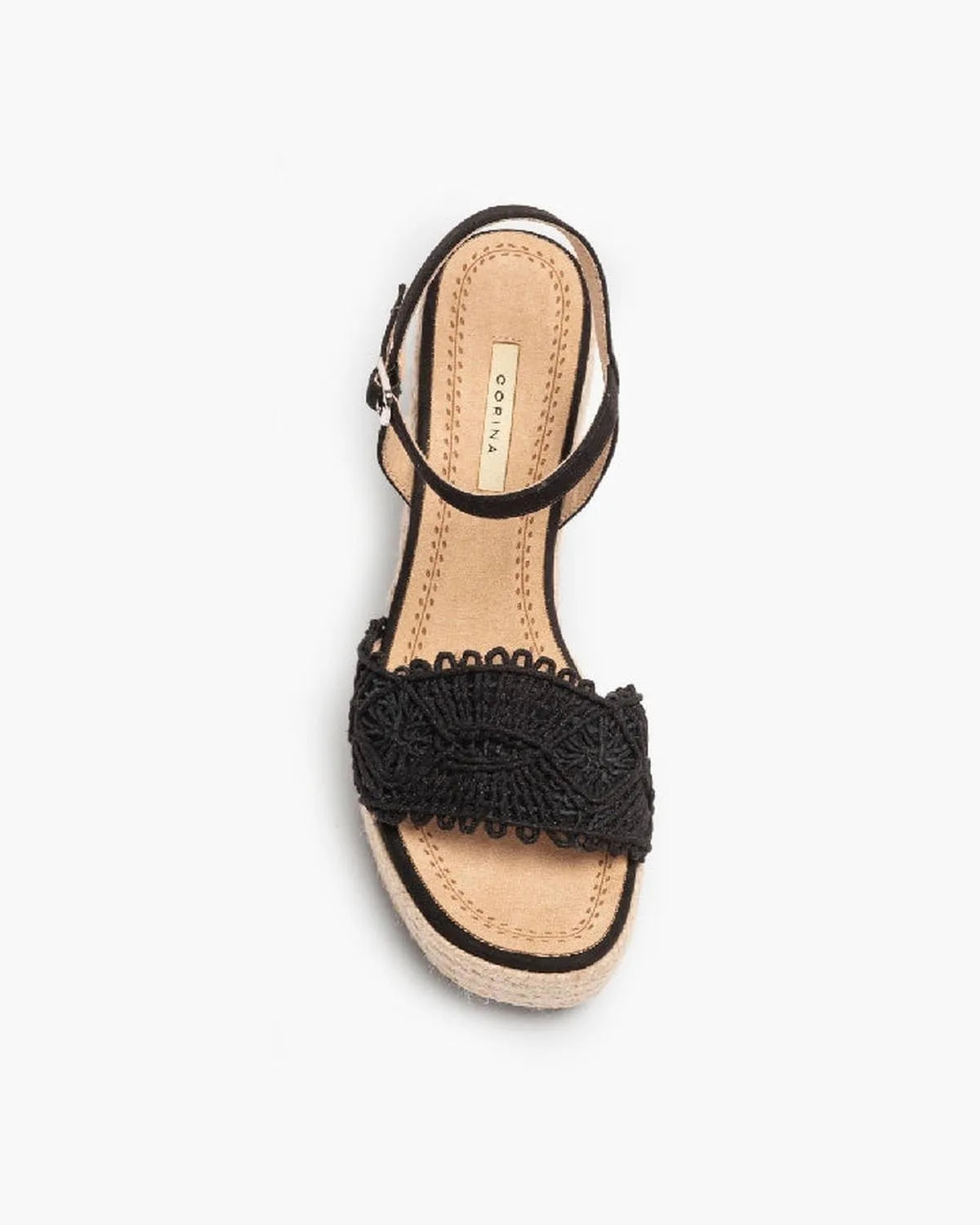 BRAIDED DETAIL SANDAL-Espadrilles-CORINA- Pointure.AE