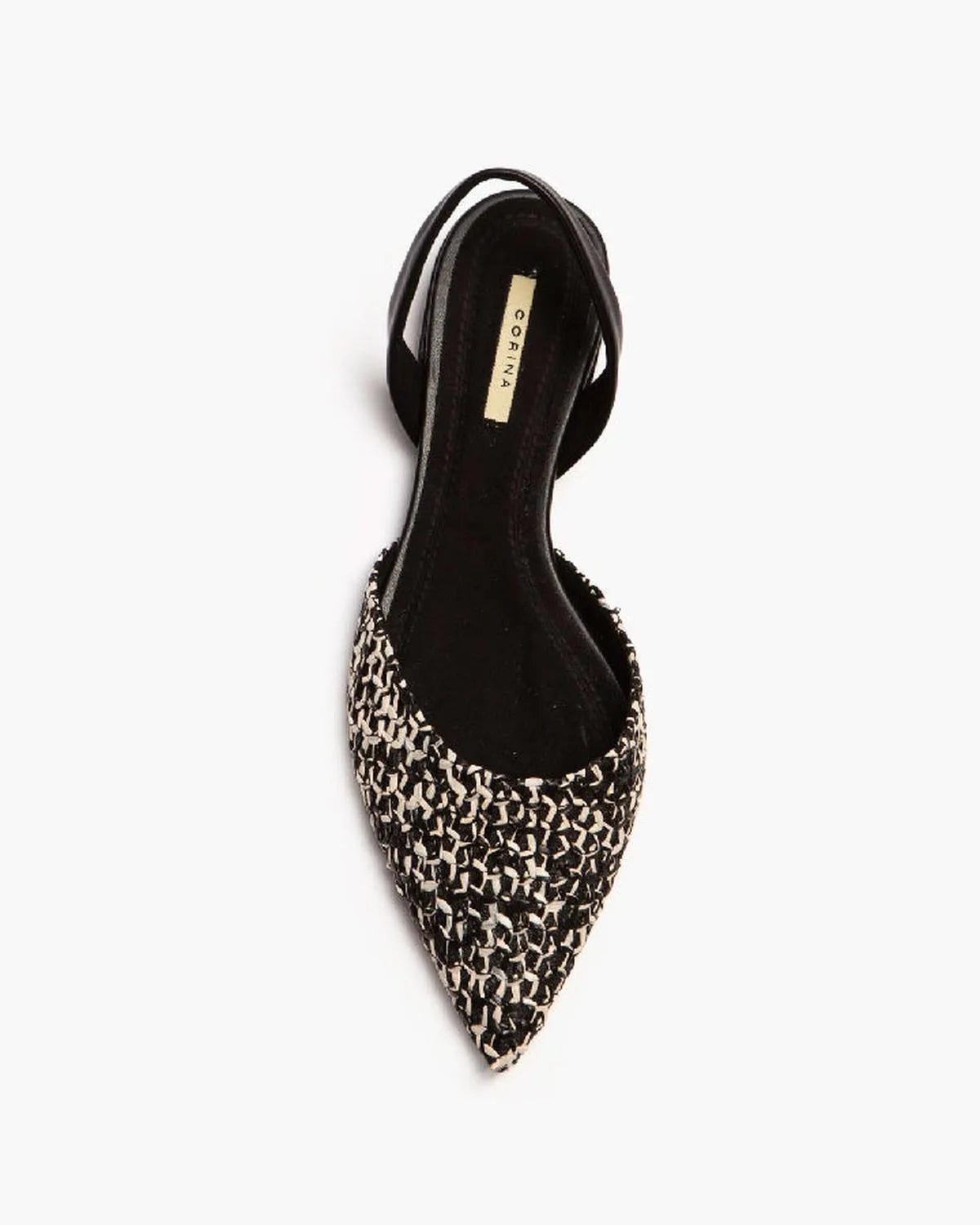 BRAIDED FLAT SLINGBACK-Flats-CORINA- Pointure.AE