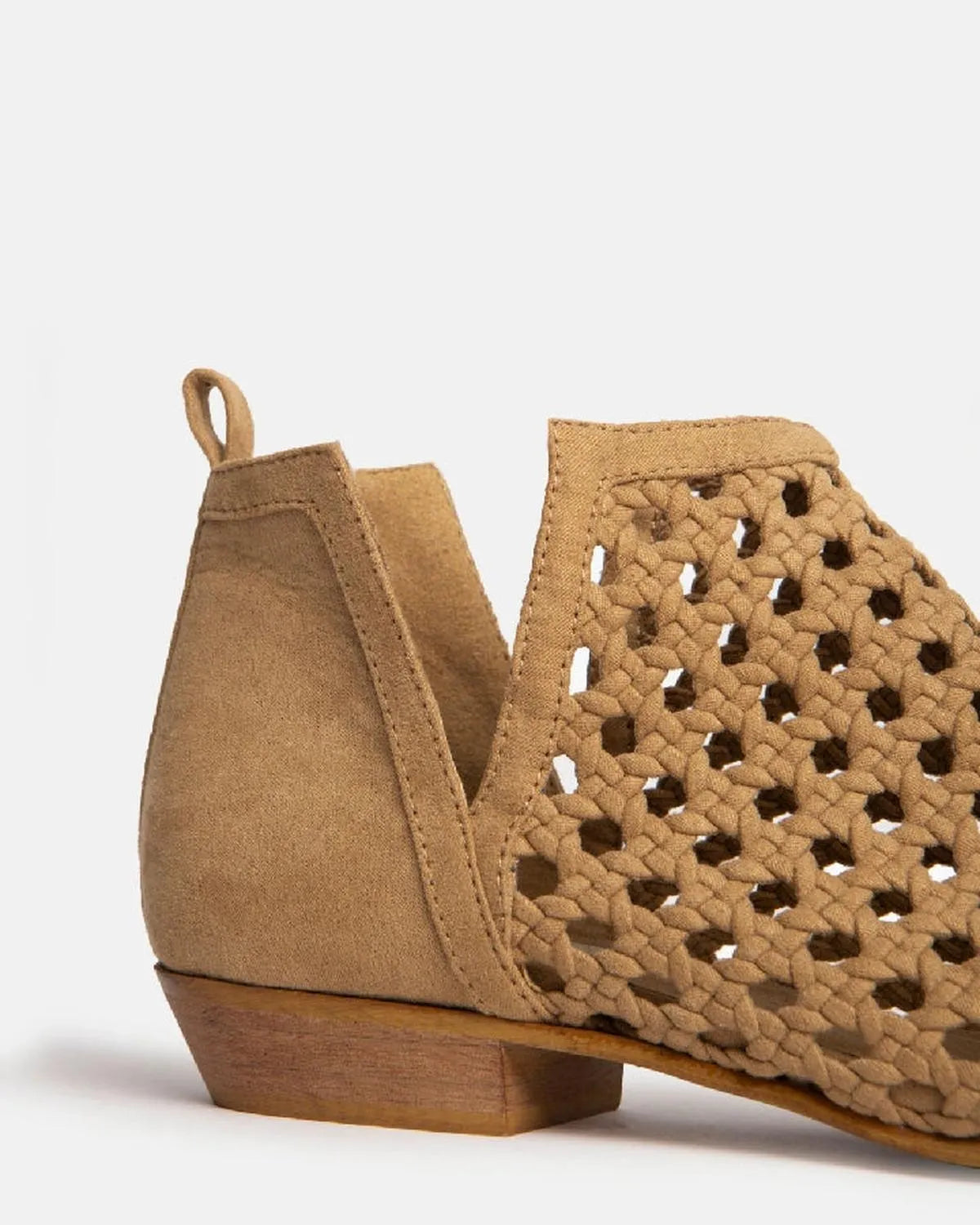 BRAIDED LOW-TOP BOOT-Texas boots-CORINA- Pointure.AE