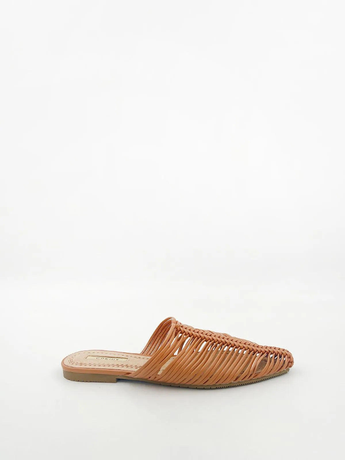 BRAIDED MULE IN HAVANE-Slippers-CORINA- Pointure.AE