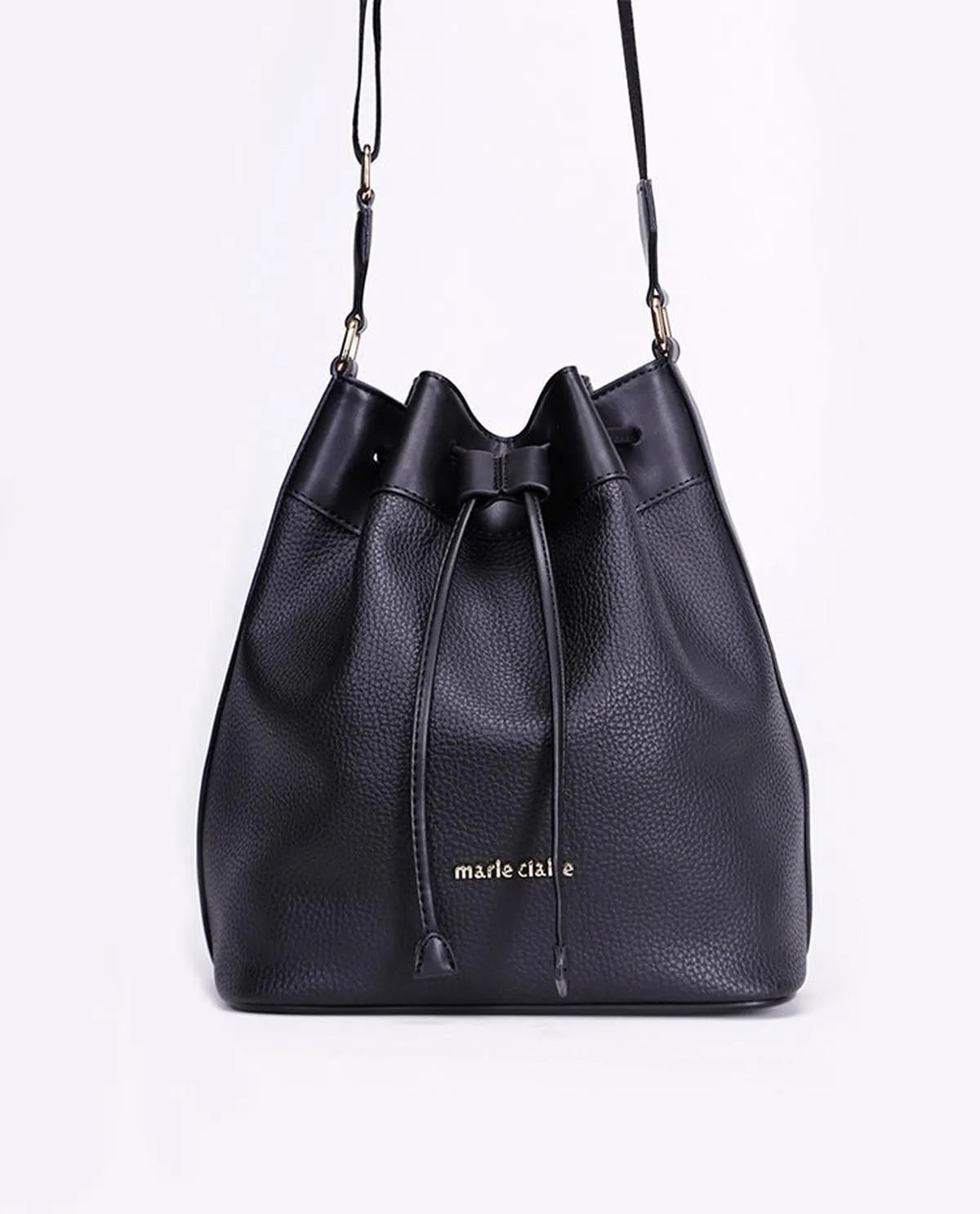 BUCKET BAG IN BLACK-Bucket Bags-MARIE CLAIRE- Pointure.AE