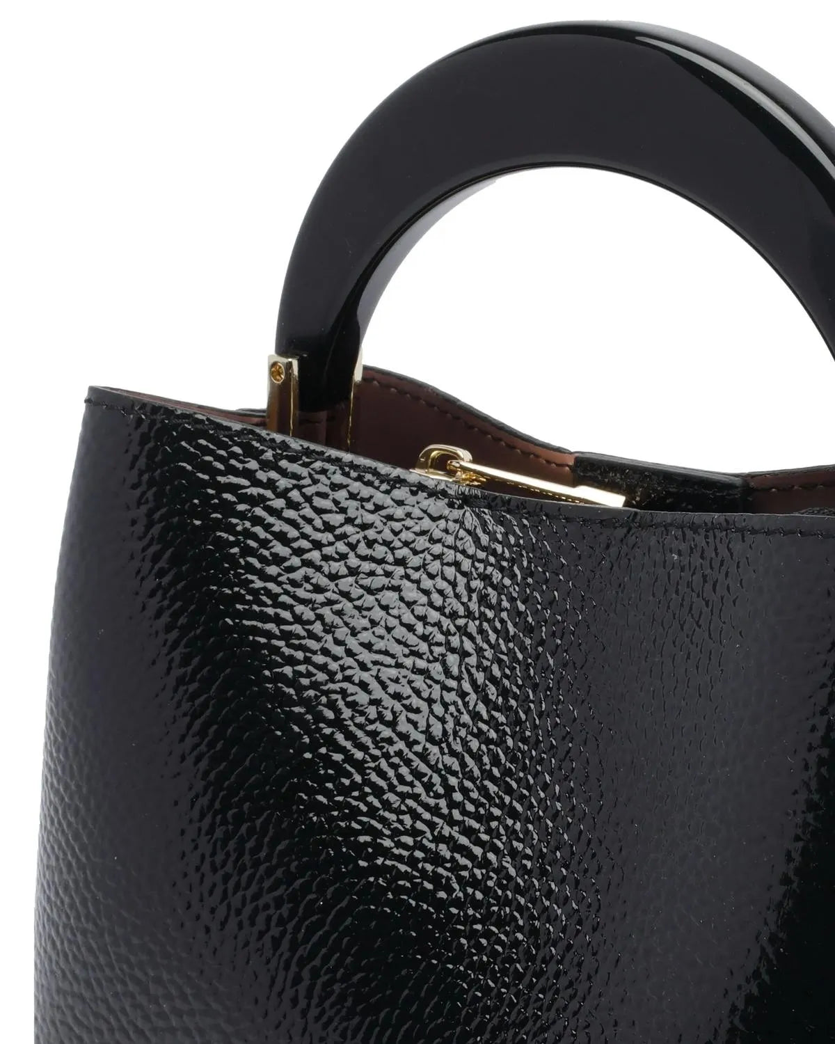 BUCKET BAG IN BLACK-Top Handle Bags-MY BEST BAG- Pointure.AE