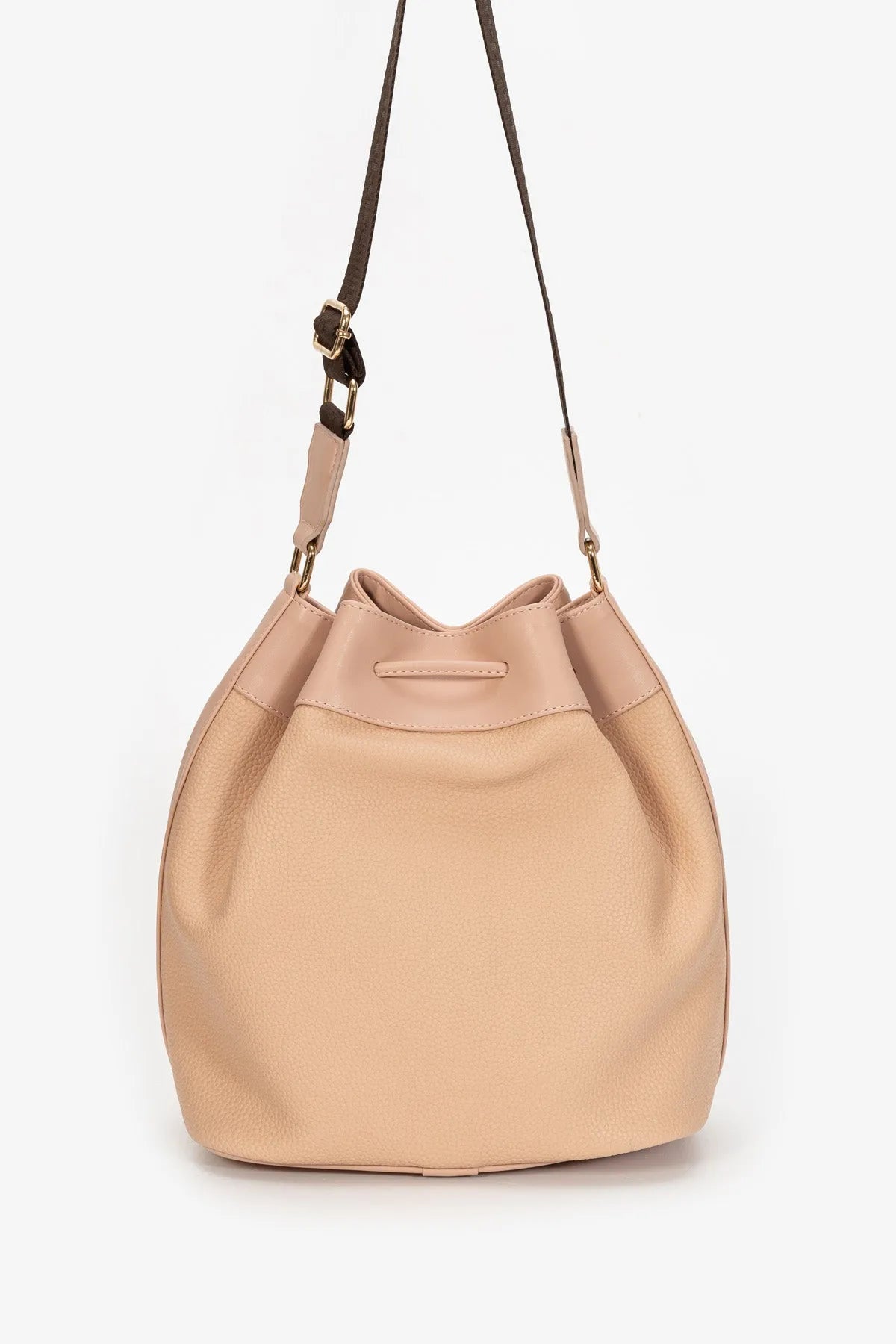 BUCKET BAG IN POWDER-Bucket Bags-MARIE CLAIRE- Pointure.AE