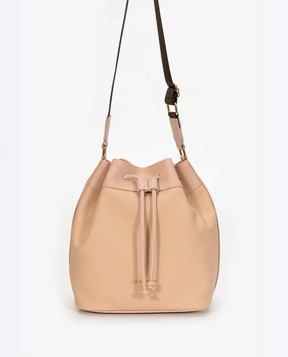BUCKET BAG IN POWDER-Bucket Bags-MARIE CLAIRE- Pointure.AE