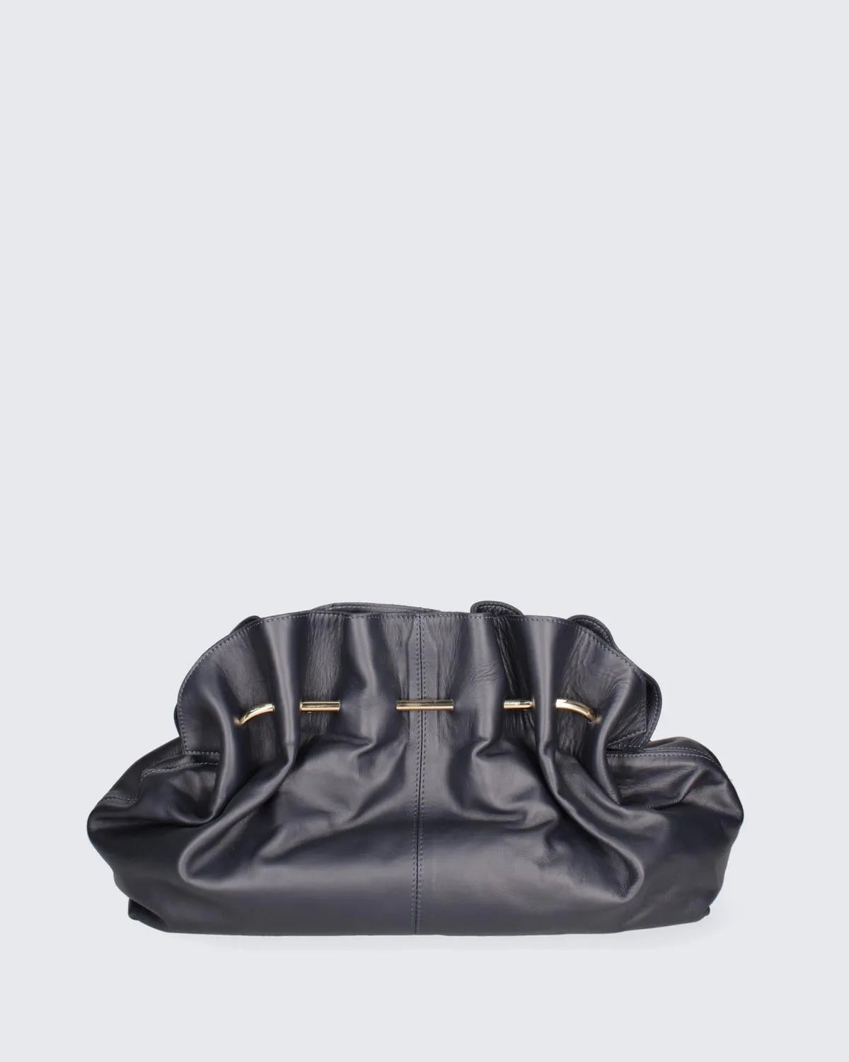 CLUTCH BAG IN NAVY BLUE-Clutches-MY BEST BAG- Pointure.AE