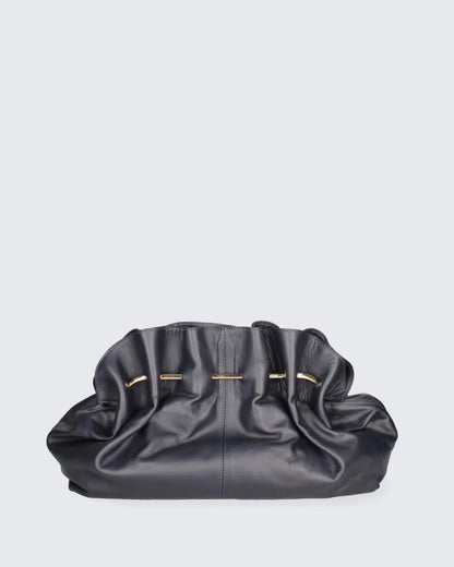 CLUTCH BAG IN NAVY BLUE-Clutches-MY BEST BAG- Pointure.AE