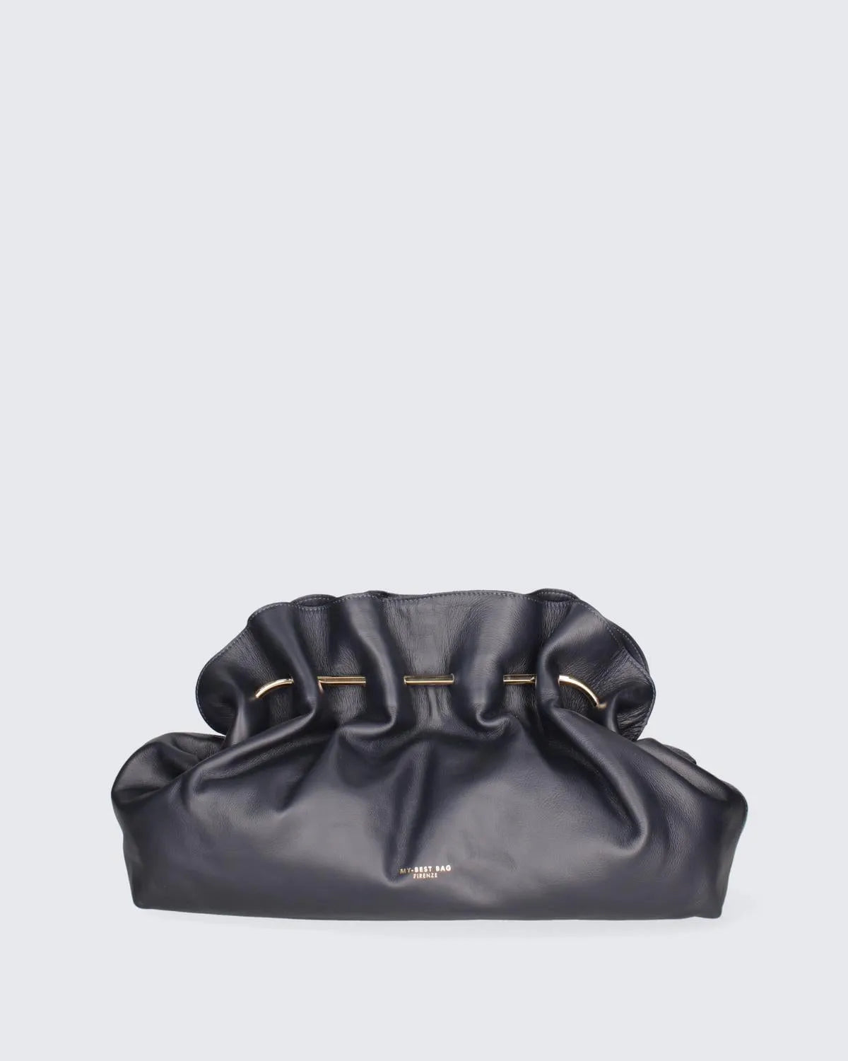 CLUTCH BAG IN NAVY BLUE-Clutches-MY BEST BAG- Pointure.AE