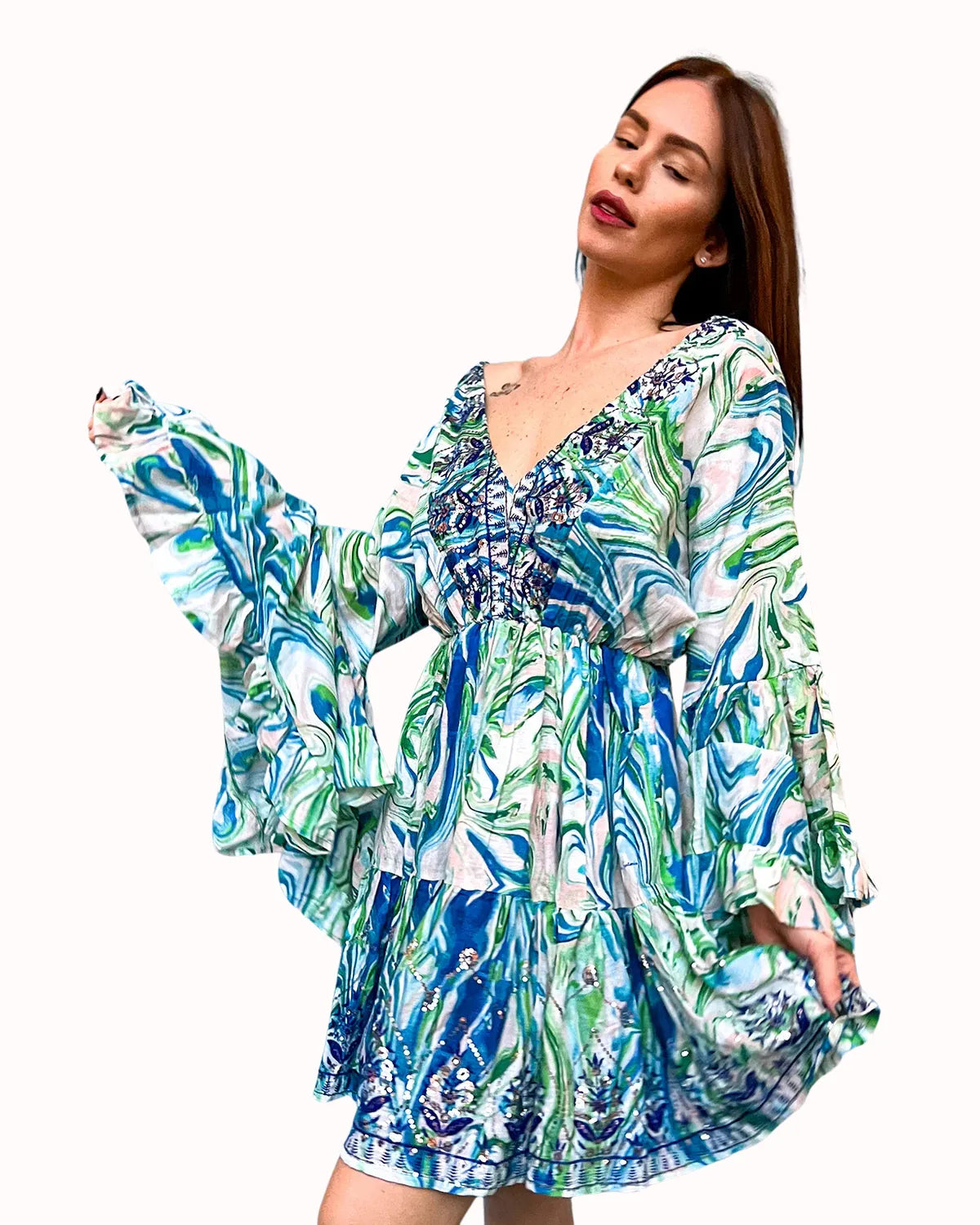 COLORFUL SUMMER DRESS