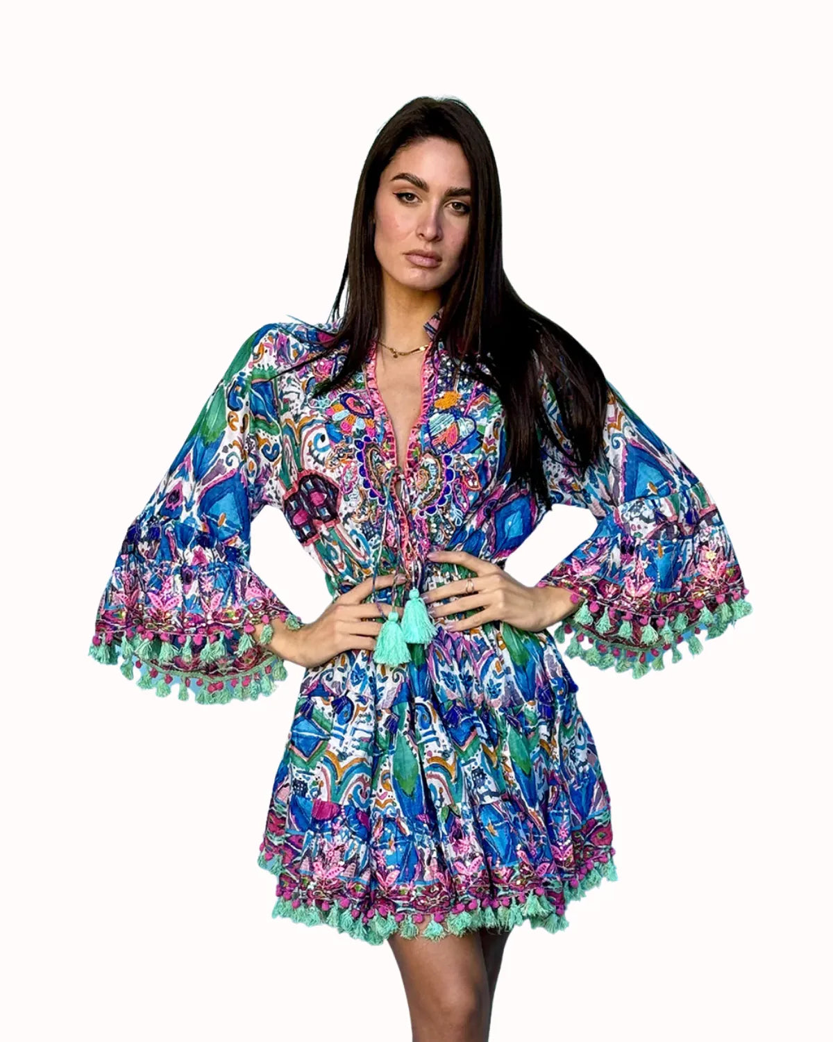 COLORFUL SUMMER DRESS