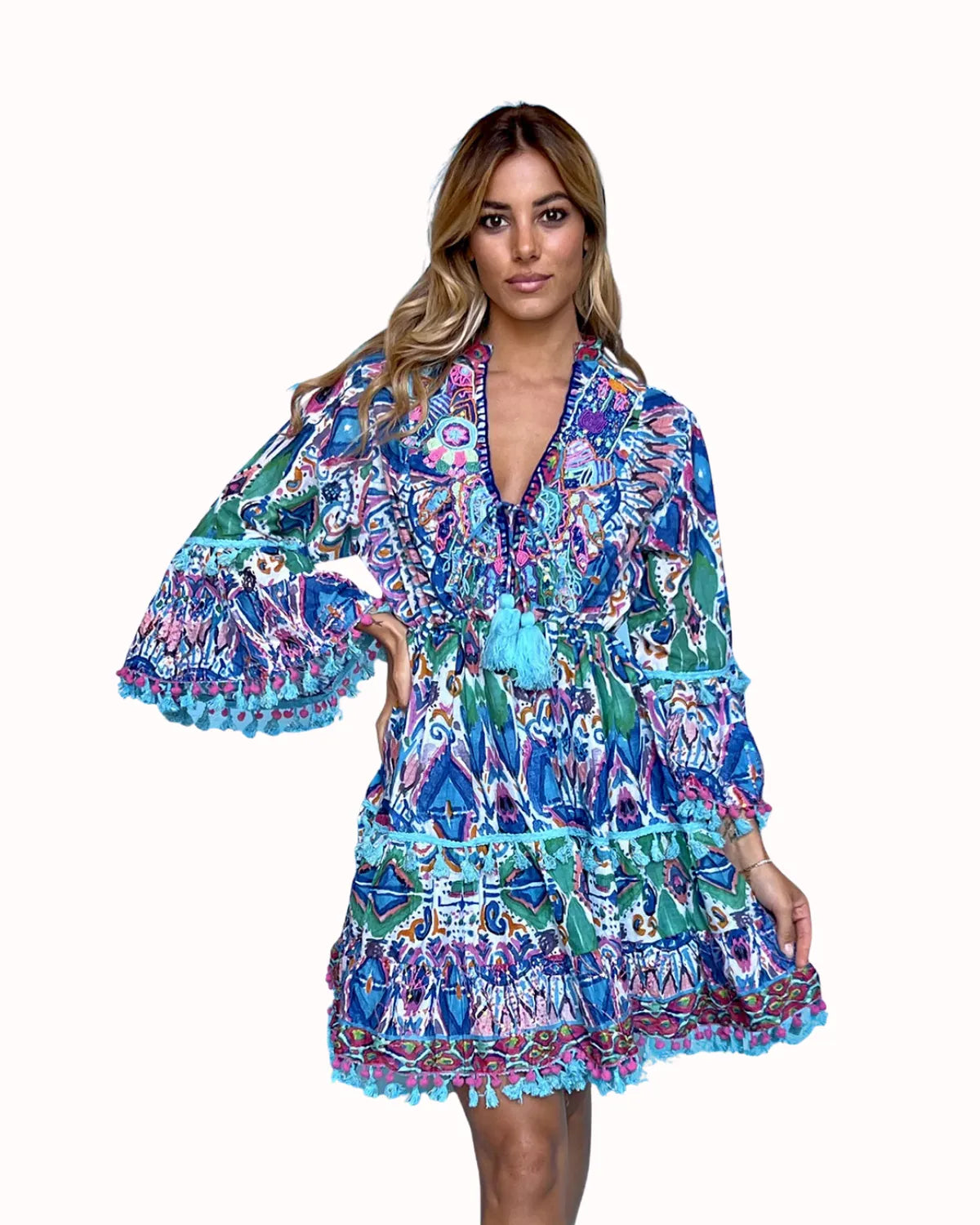 COLORFUL SUMMER DRESS