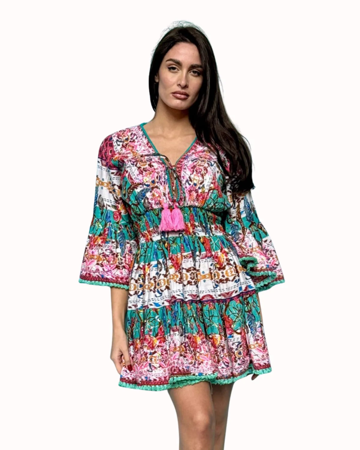 COLORFUL SUMMER DRESS