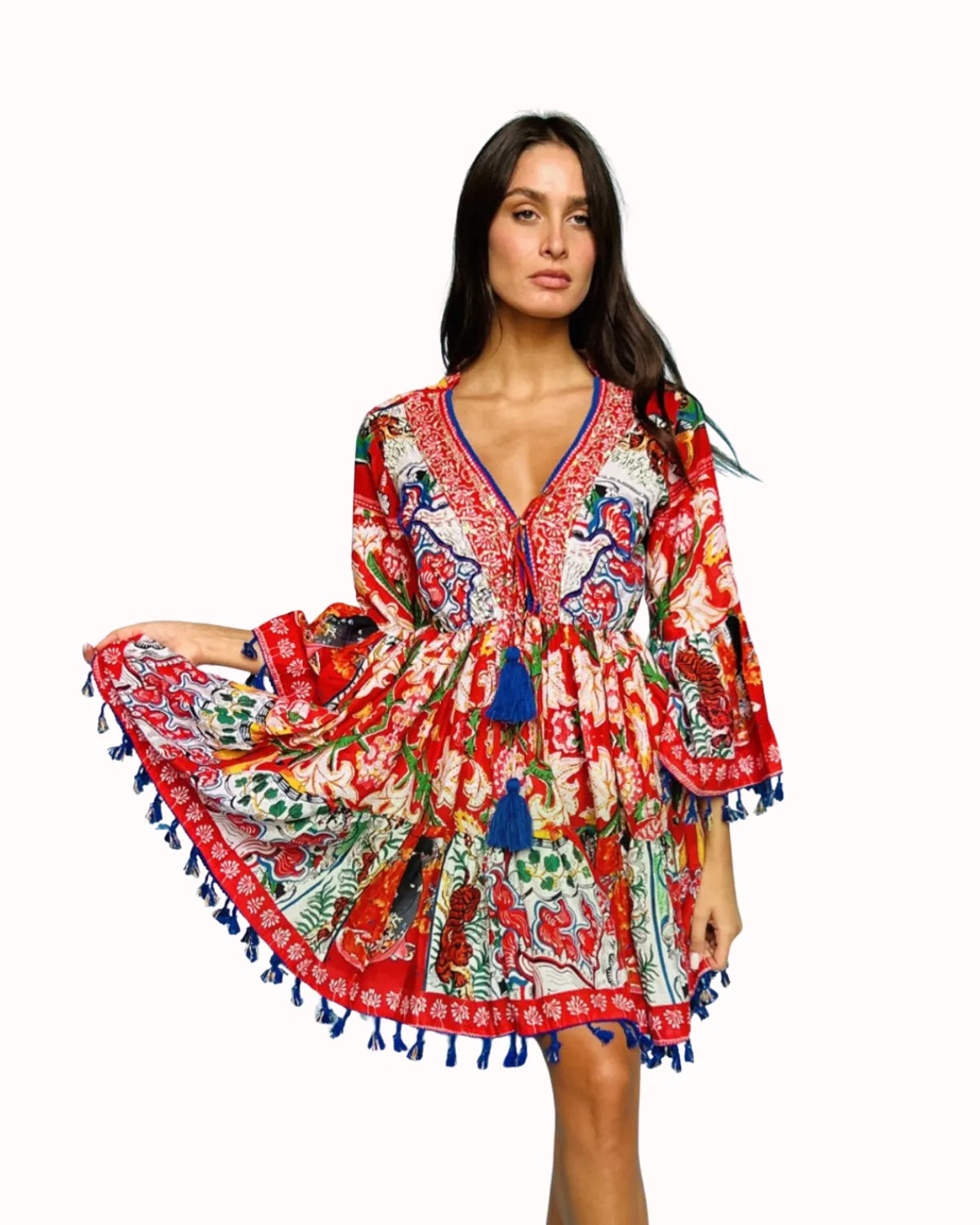 COLORFUL SUMMER DRESS