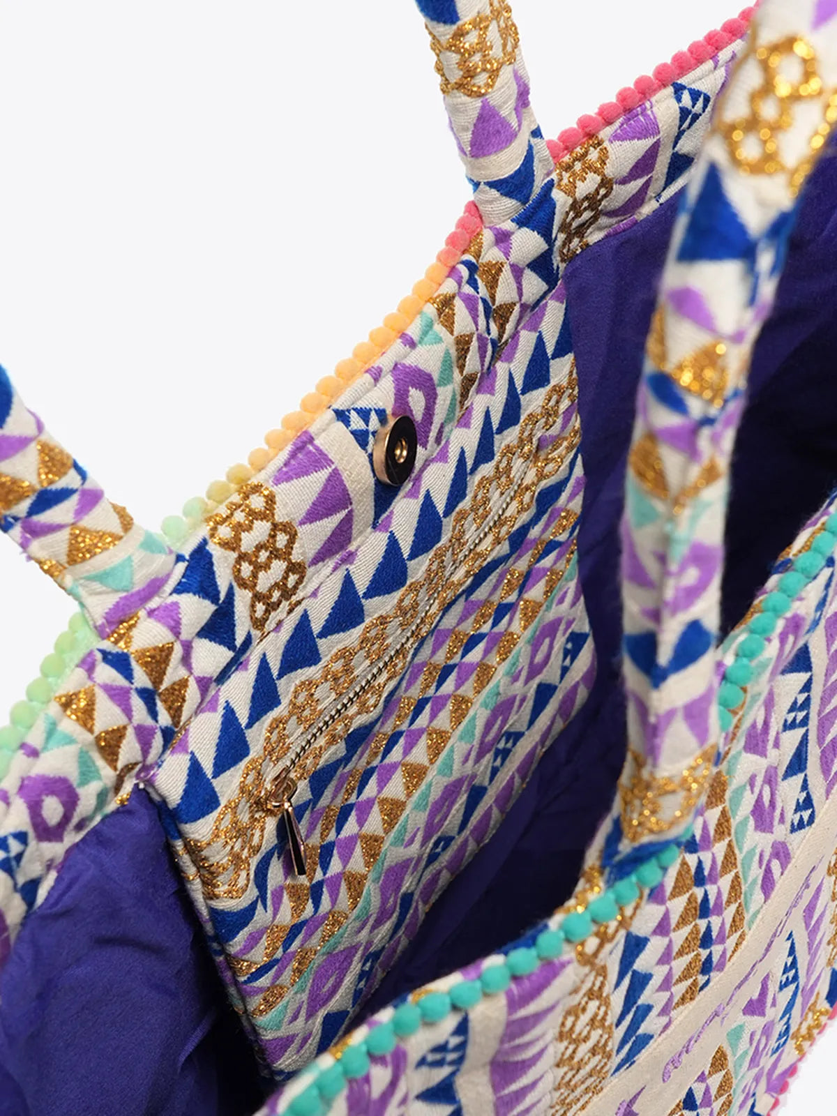 COLORFUL TOTE BAG-Tote Bags-MARC ELLIS- Pointure.AE