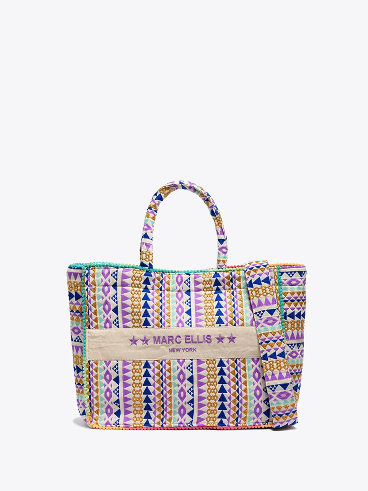 COLORFUL TOTE BAG-Tote Bags-MARC ELLIS- Pointure.AE