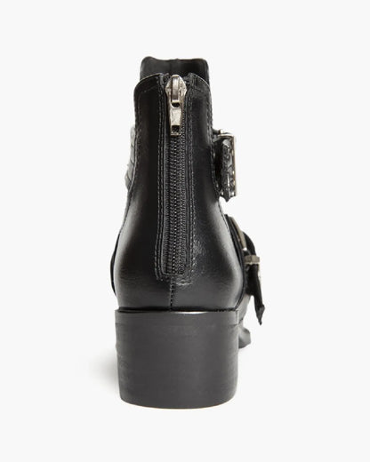 COUNTRY STYLE BOOT IN BLACK-Texas boots-CORINA- Pointure.AE