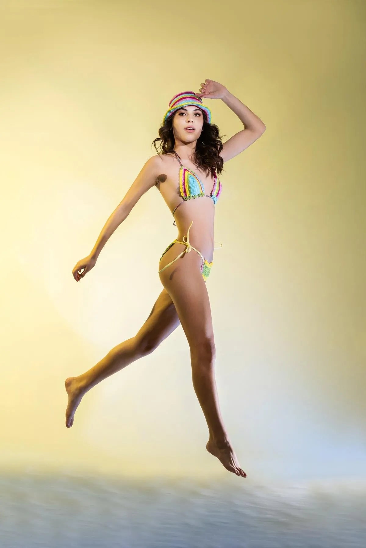 CROCHET BIKINI-Bikini Sets-STEFFY- Pointure.AE