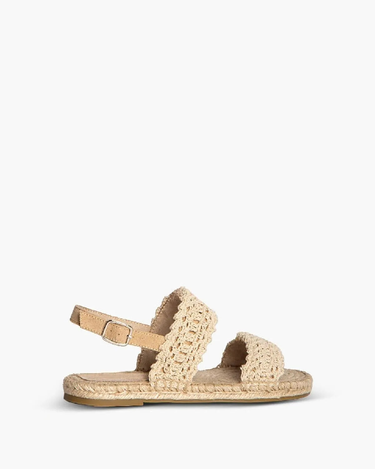 CROCHET FLAT SANDALS-Flats-CORINA- Pointure.AE