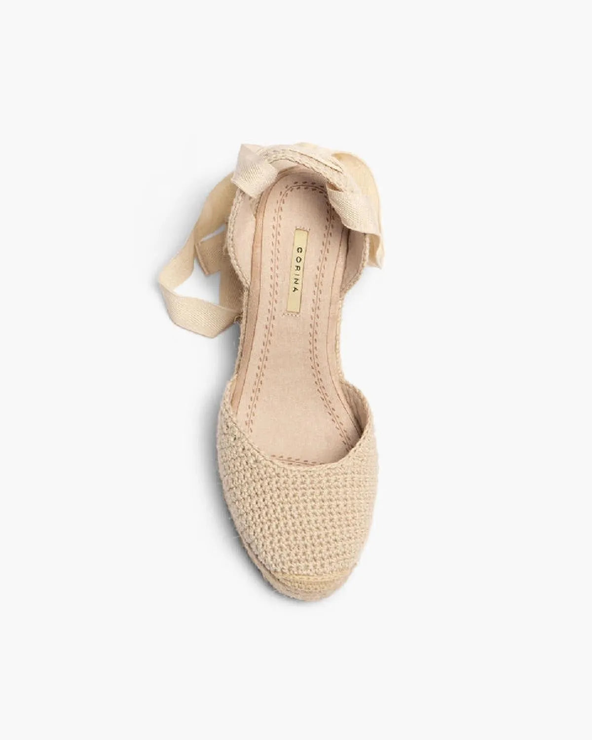 CROCHET PLARFORM ESPADRILLES-Espadrilles-CORINA- Pointure.AE