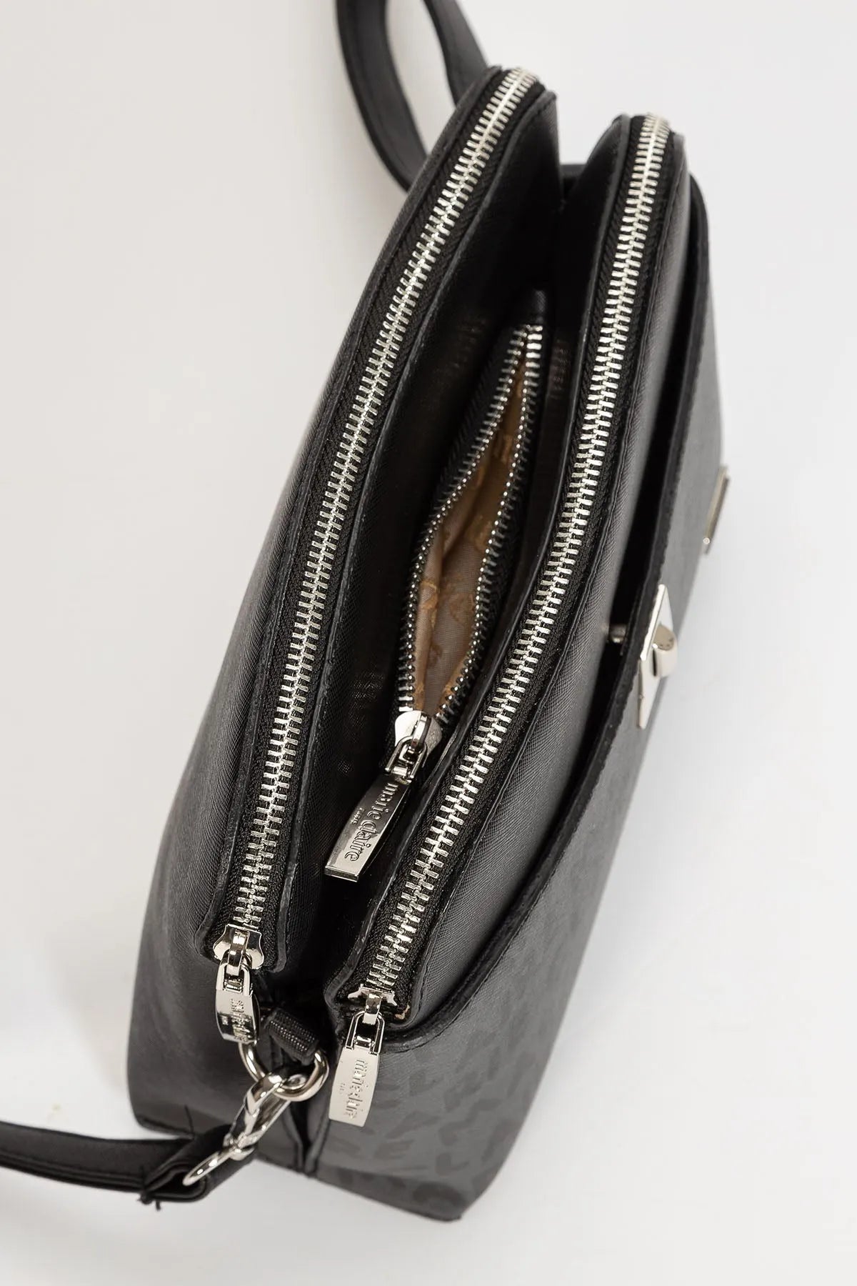 CROSSBODY BAG IN BLACK-Cross-Body Bags-MARIE CLAIRE- Pointure.AE