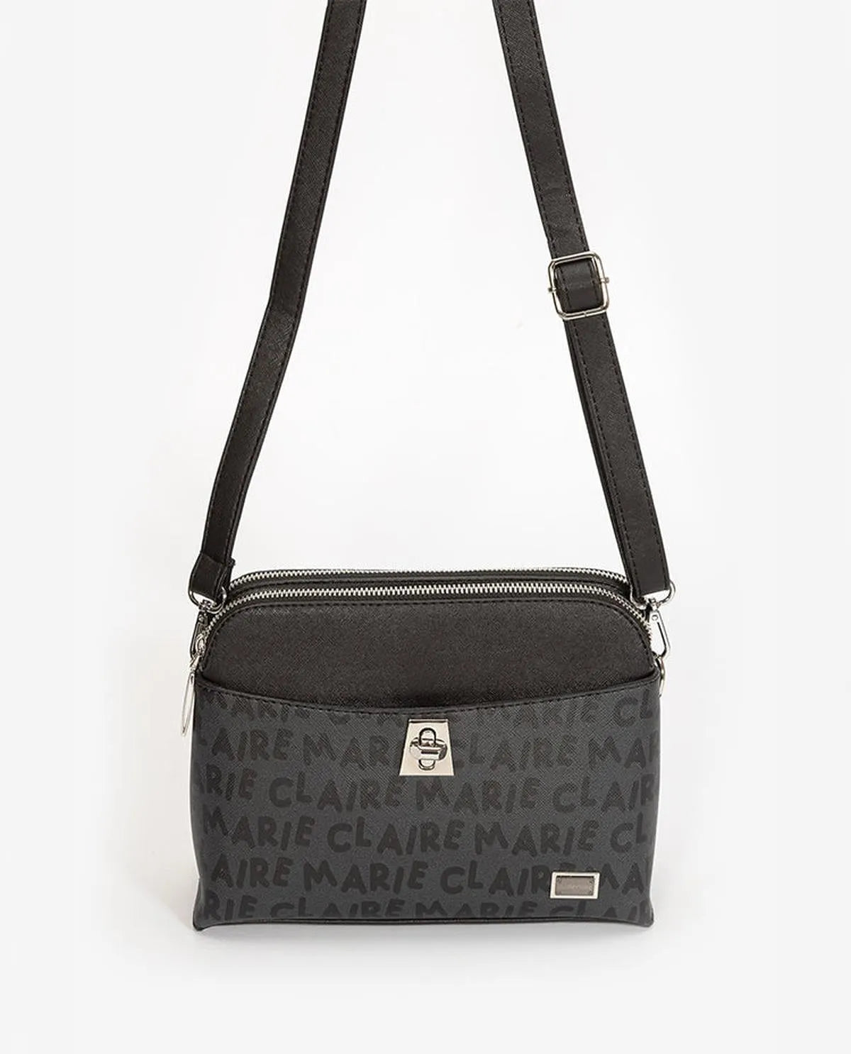 CROSSBODY BAG IN BLACK-Cross-Body Bags-MARIE CLAIRE- Pointure.AE