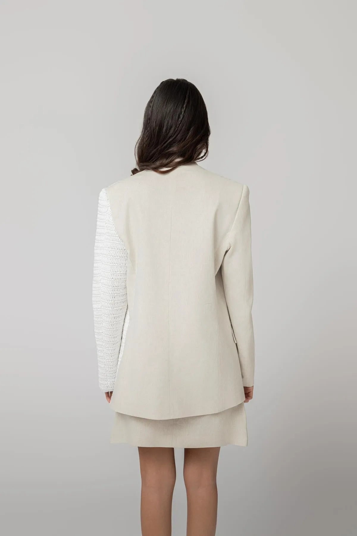 “DESTINATION” OVERSIZED BLAZER-Blazers-STEFFY- Pointure.AE