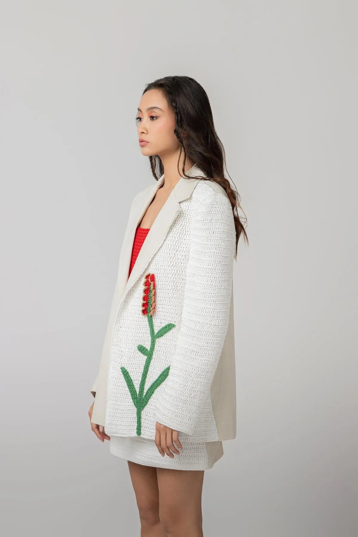 “DESTINATION” OVERSIZED BLAZER-Blazers-STEFFY- Pointure.AE