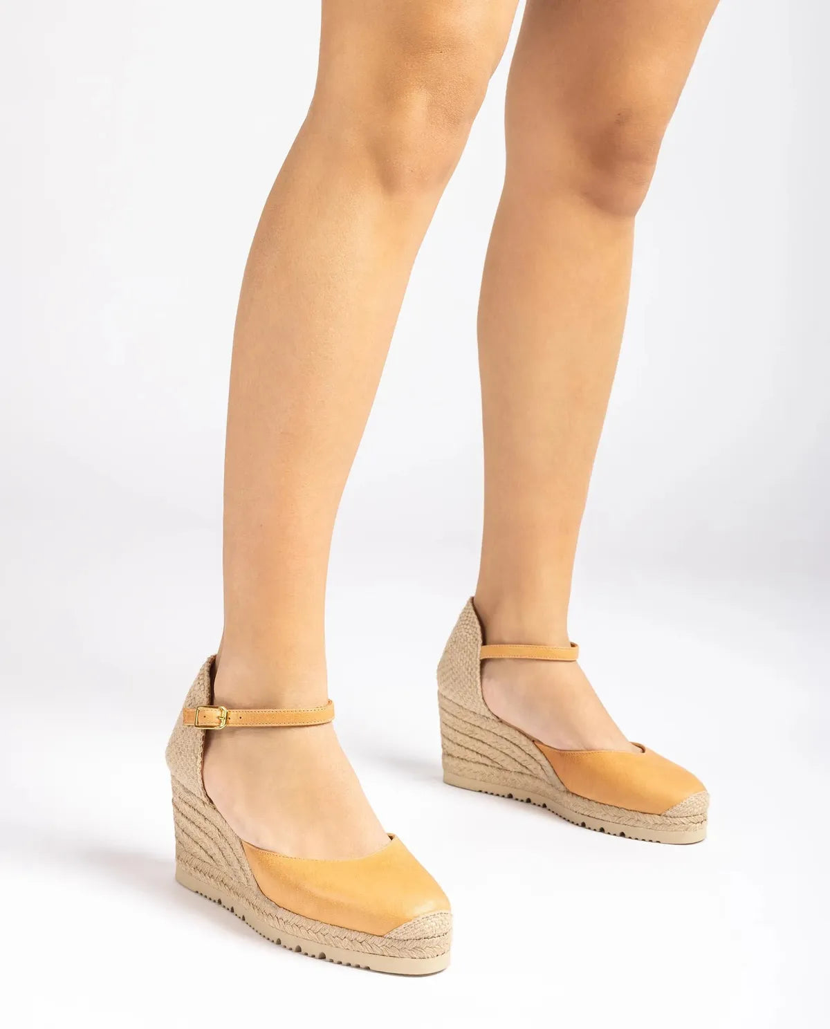 D’ORSAY ESPADRILLE IN LEATHER-Espadrilles-UNISA- Pointure.AE