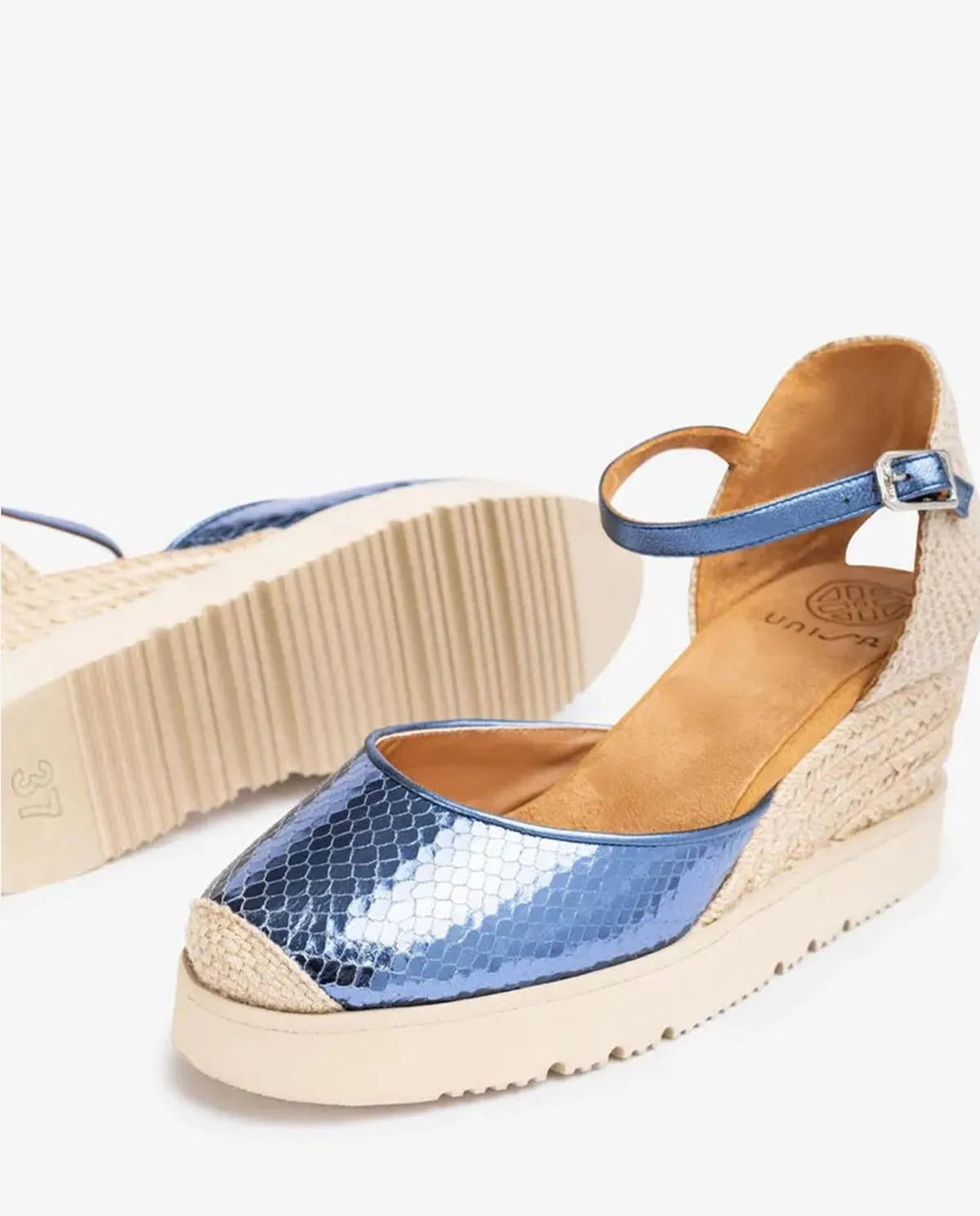 D’ORSAY ESPADRILLE IN NAVY BLUE-Espadrilles-UNISA- Pointure.AE