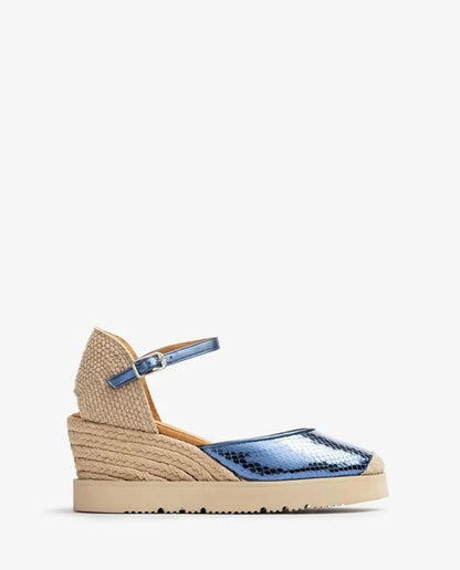 D’ORSAY ESPADRILLE IN NAVY BLUE-Espadrilles-UNISA- Pointure.AE