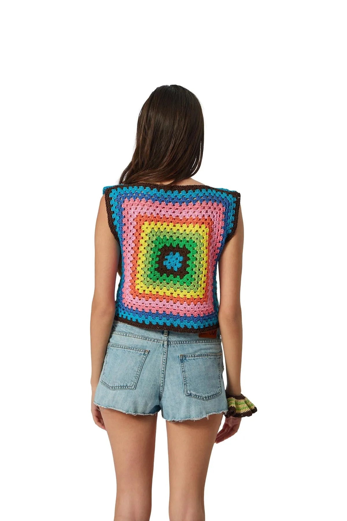 DYES SQUARE TOP-Tops-STEFFY- Pointure.AE