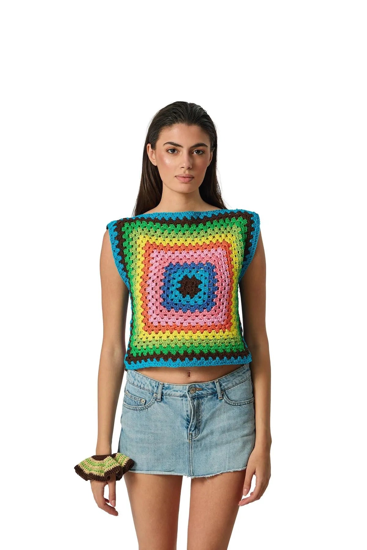 DYES SQUARE TOP-Tops-STEFFY- Pointure.AE