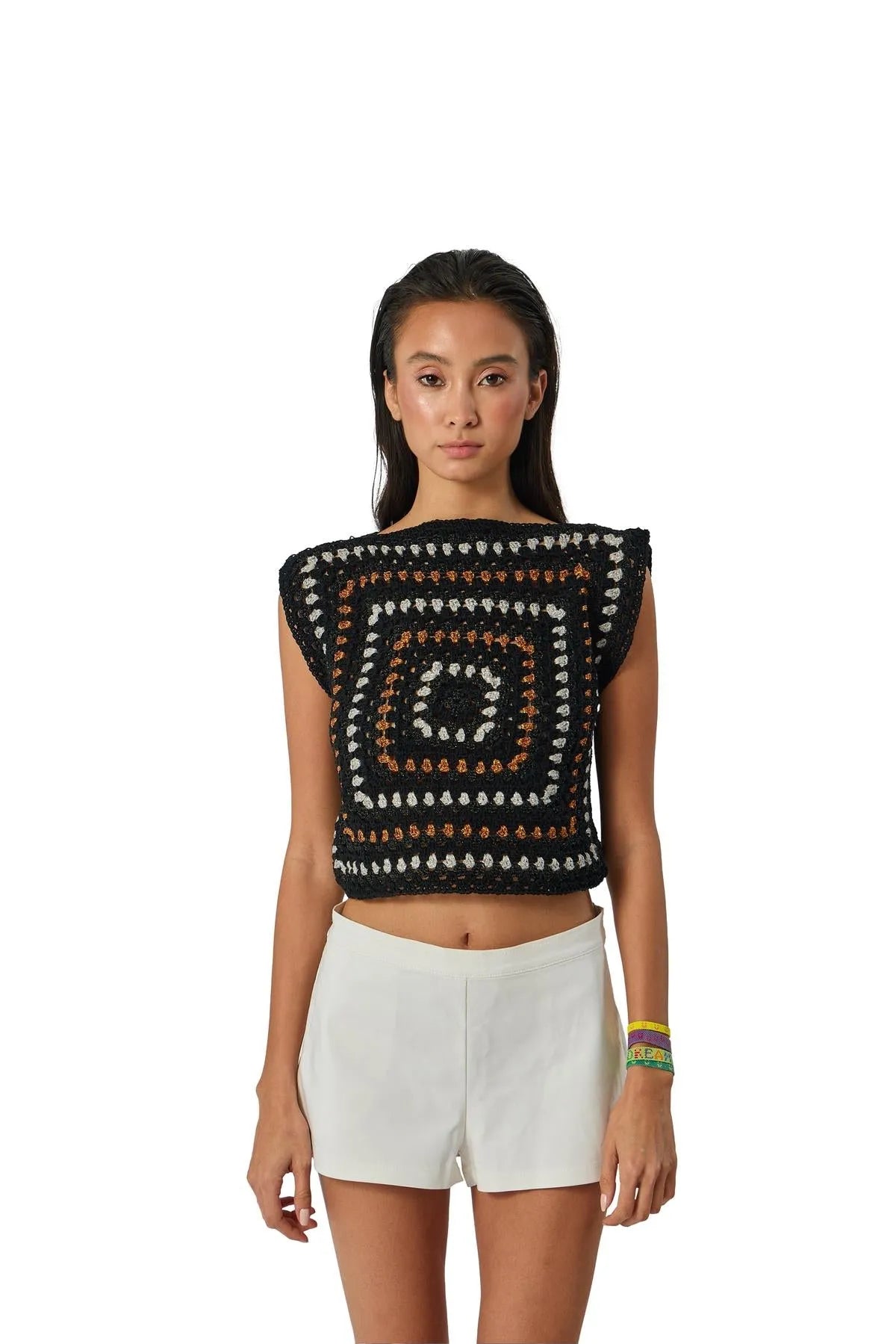 EARTH SQUARE TOP-Tops-STEFFY- Pointure.AE