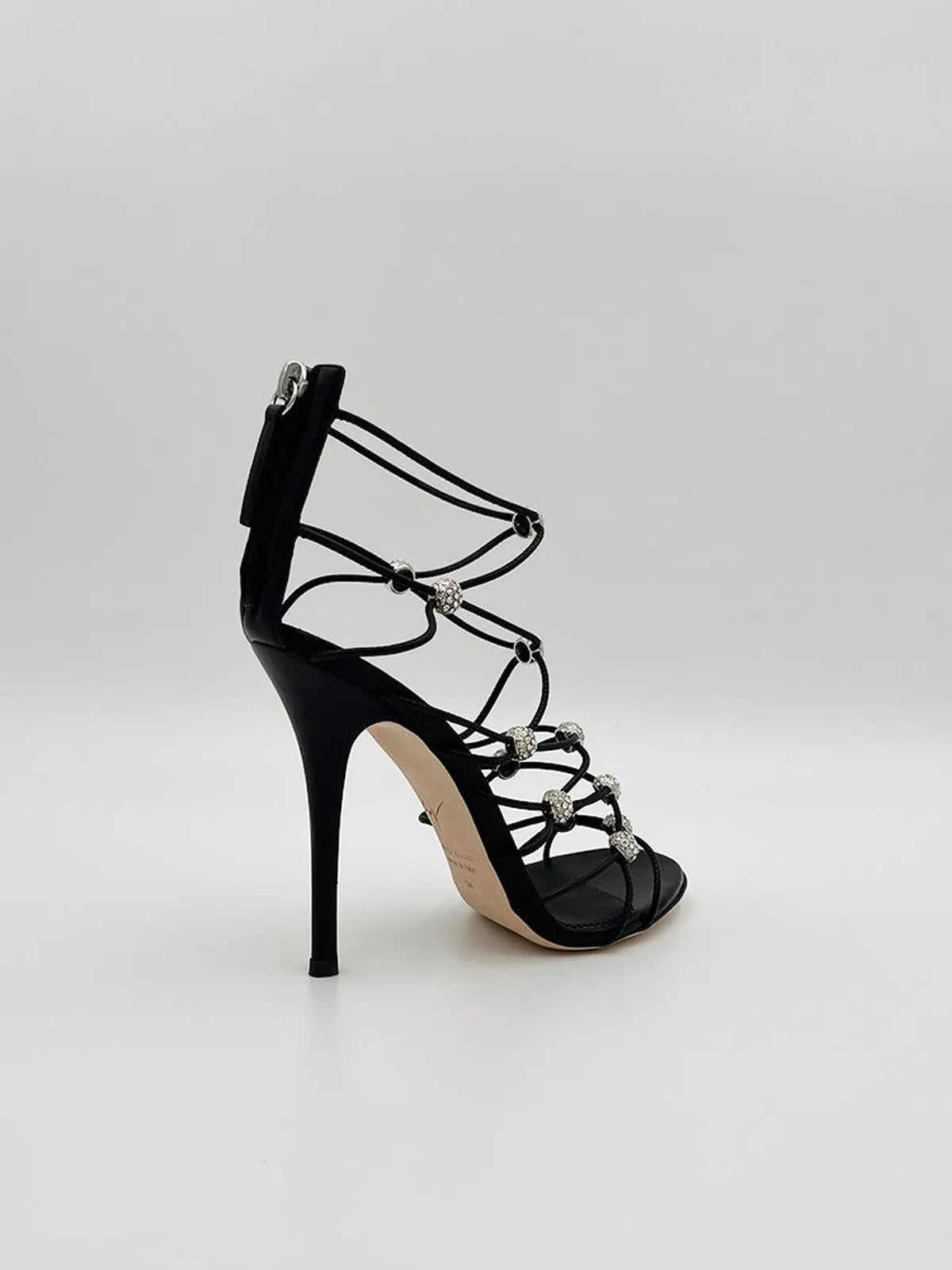 EMBELLISHED STRAPPY SANDAL-Sandals-GIUSEPPE ZANOTTI- Pointure.AE