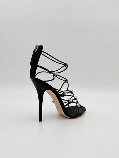 EMBELLISHED STRAPPY SANDAL-Sandals-GIUSEPPE ZANOTTI- Pointure.AE