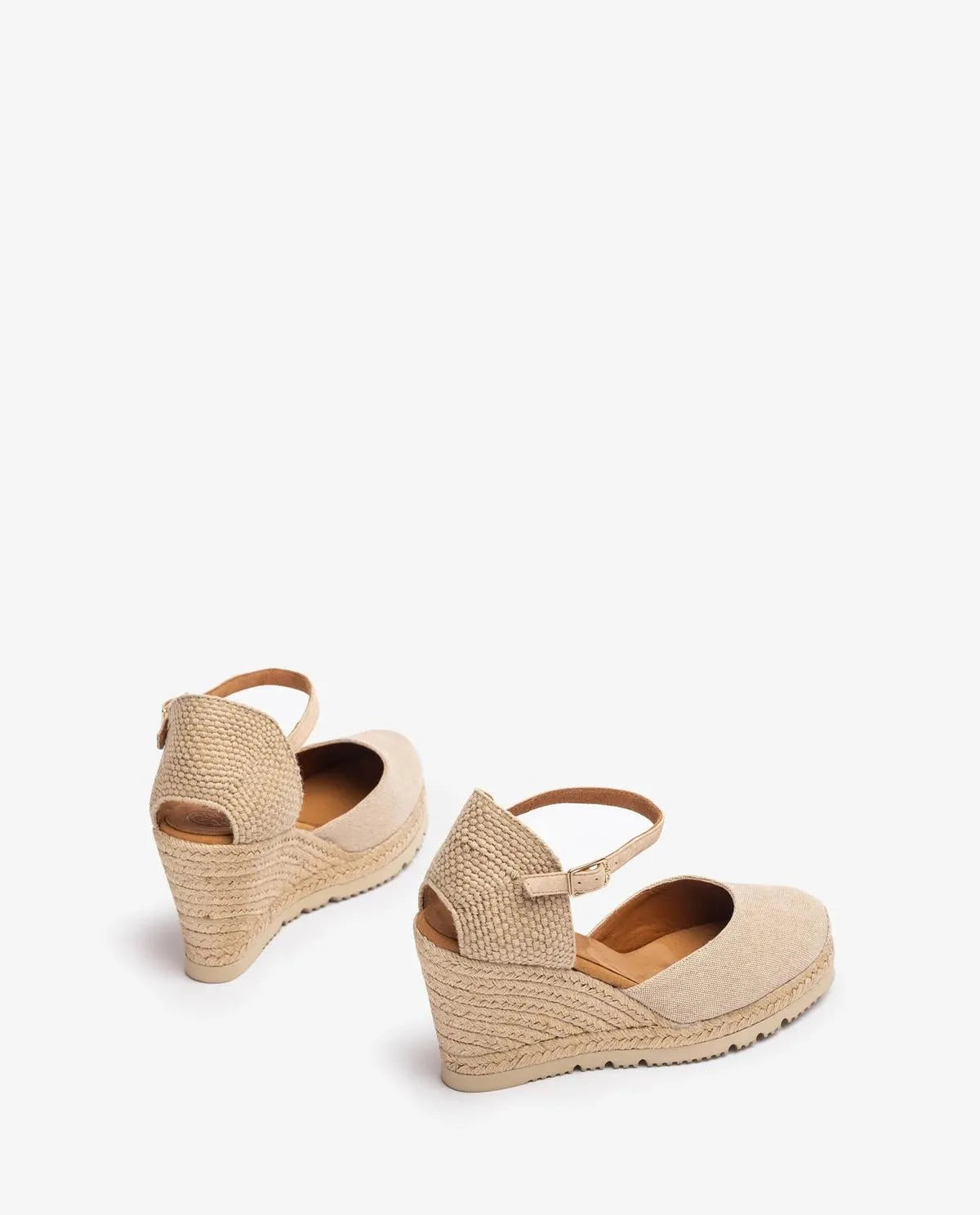 ESPADRILLE IN SUSTAINABLE LINEN-Espadrilles-UNISA- Pointure.AE