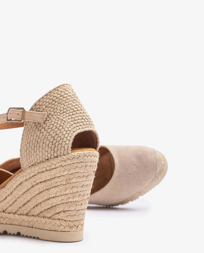ESPADRILLE IN SUSTAINABLE LINEN-Espadrilles-UNISA- Pointure.AE