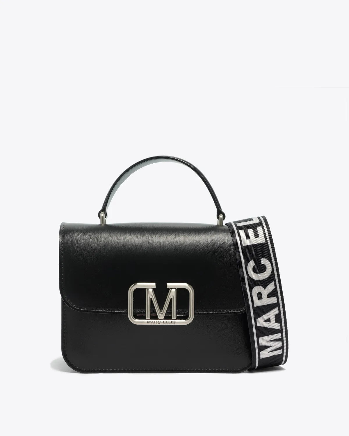 FLAT EAR IN BLACK-Top Handle Bags-MARC ELLIS- Pointure.AE