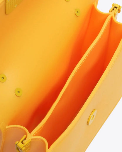 FLAT EAR IN YELLOW-Top Handle Bags-MARC ELLIS- Pointure.AE