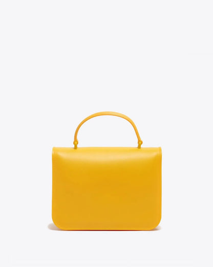 FLAT EAR IN YELLOW-Top Handle Bags-MARC ELLIS- Pointure.AE