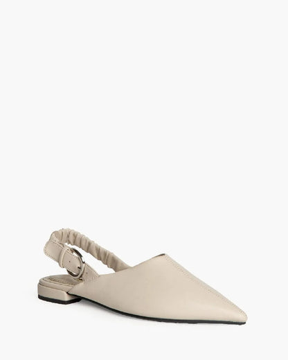 FLAT IN BEIGE-Flats-CORINA- Pointure.AE