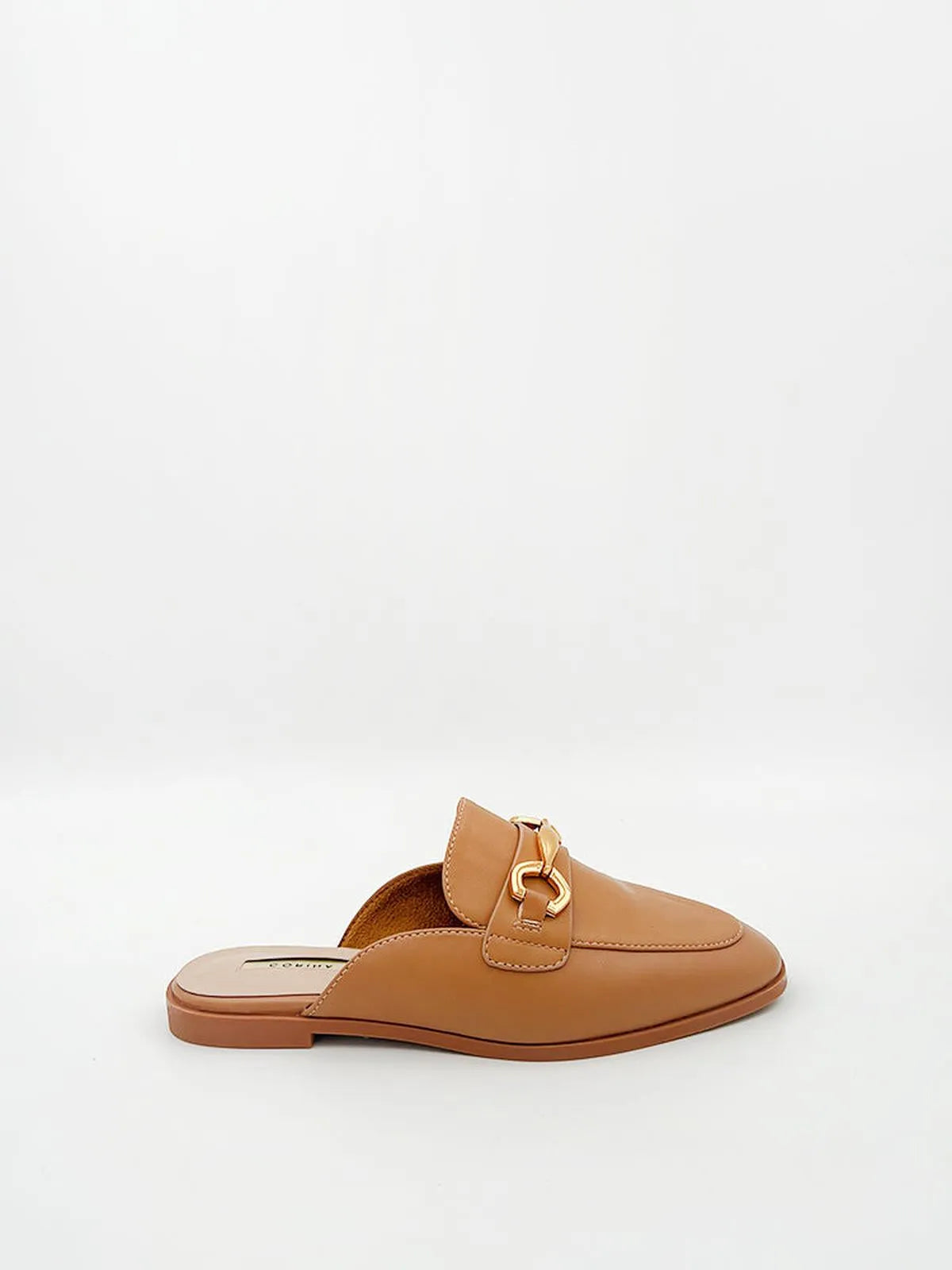 FLAT MULES IN HAVANE-Slippers-CORINA- Pointure.AE