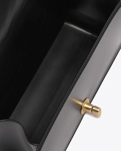 FLAT XS MANHATTAN IN BLACK-Cross-Body Bags-MARC ELLIS- Pointure.AE