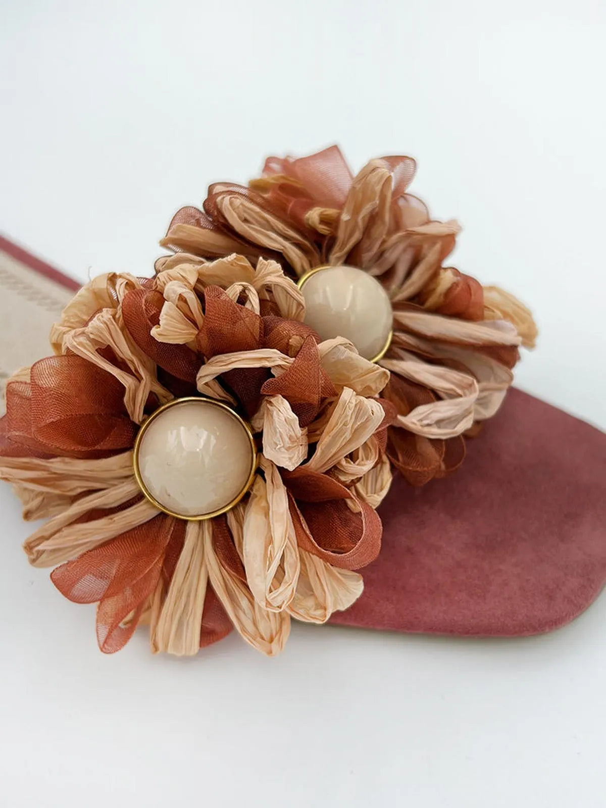 FLOWER SLIPPERS-Mules-CORINA- Pointure.AE
