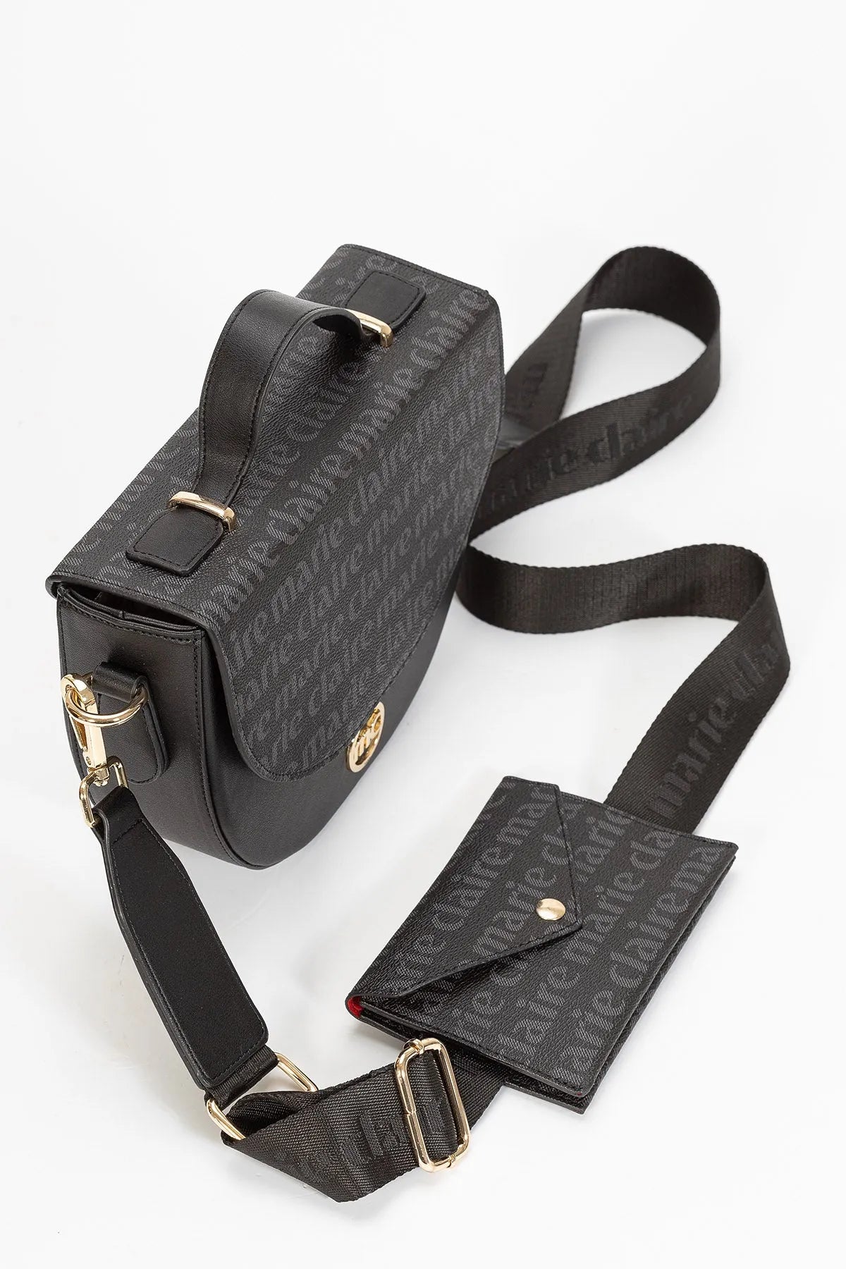 HALF MOON TOP HANDLE BAG-Cross-Body Bags-MARIE CLAIRE- Pointure.AE