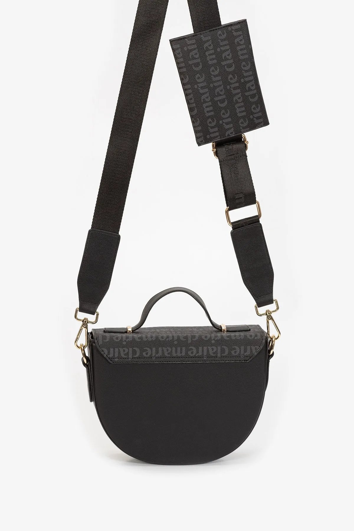HALF MOON TOP HANDLE BAG-Cross-Body Bags-MARIE CLAIRE- Pointure.AE