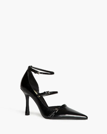 HIGH HEEL PUMP IN BLACK-Pumps-CORINA- Pointure.AE